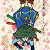 ポストカード 北三太郎(Santaro Kita) ポストカード 和風イラスト 無料